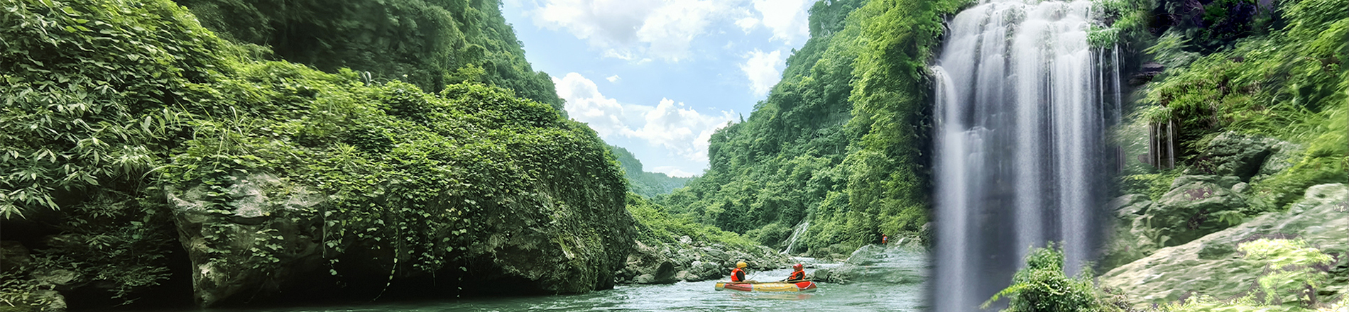 凌霄河漂流
